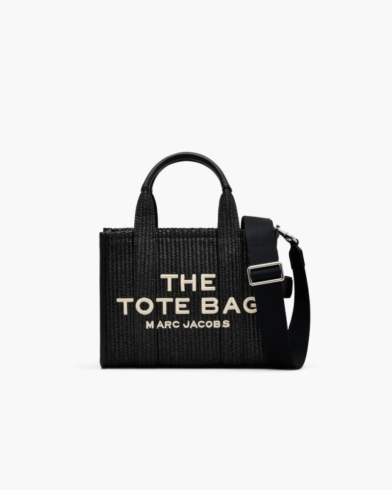 Black Women The Woven Small Tote Bag The Tote Bag Marc Jacobs