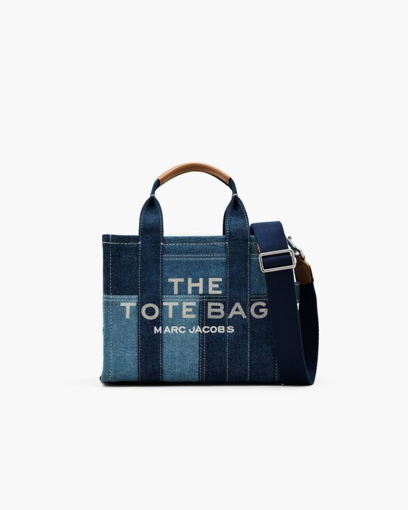 Blue Denim The Denim Small Tote Bag The Tote Bag Marc Jacobs Women