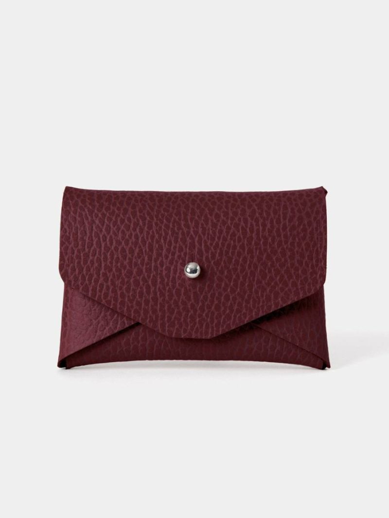 Cambridge Satchel Crossbody Women The Mini Purse - Oxblood Celtic Grain