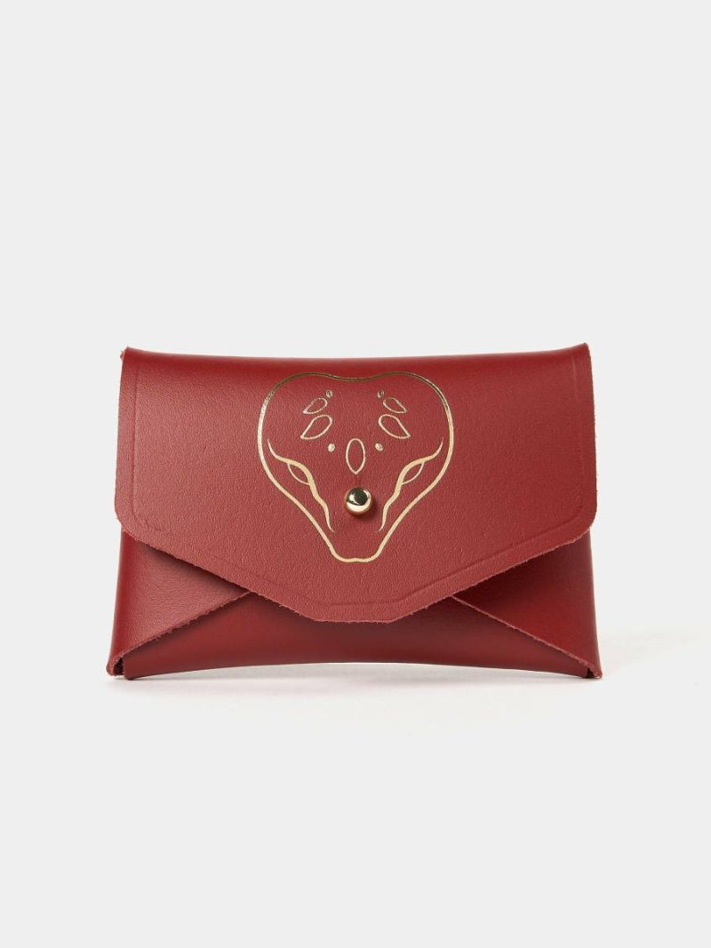 Cambridge Satchel Women Crossbody The Mini Purse - Year Of The Snake Red
