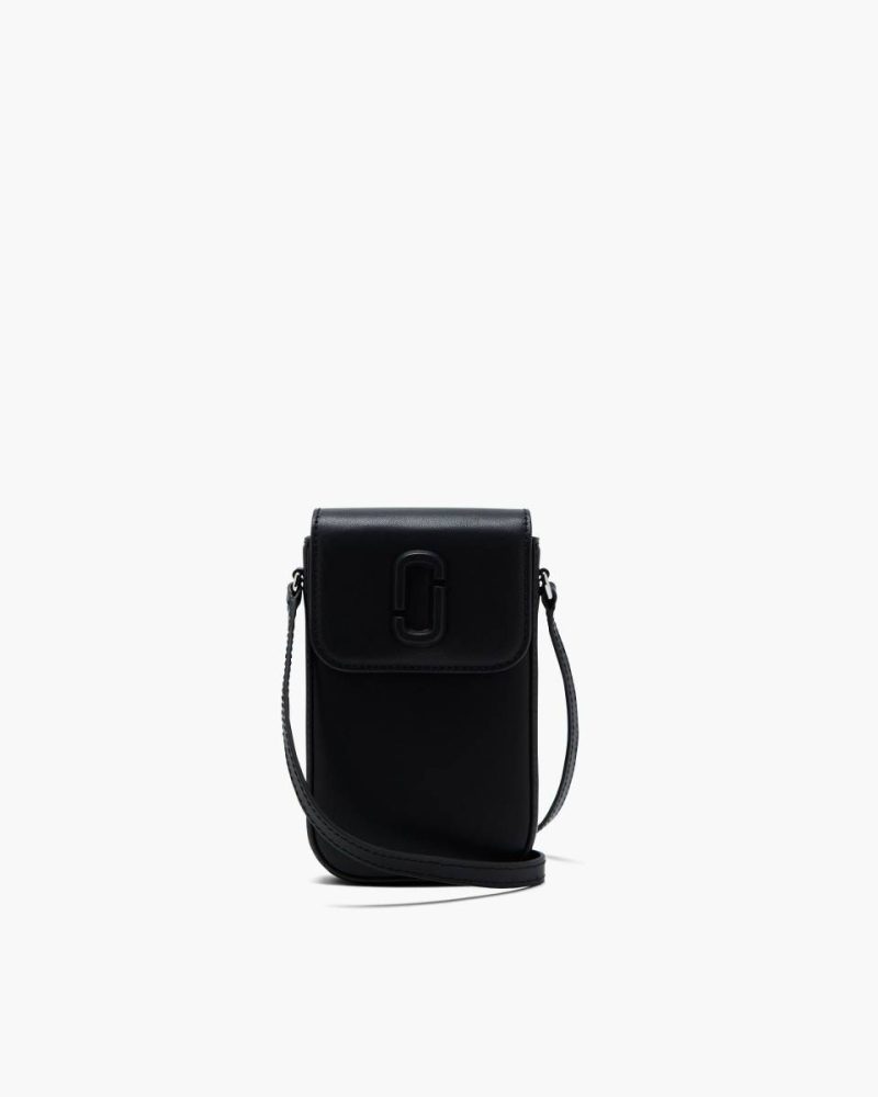 Crossbody Bags Black Marc Jacobs Women The Clover Phone Crossbody