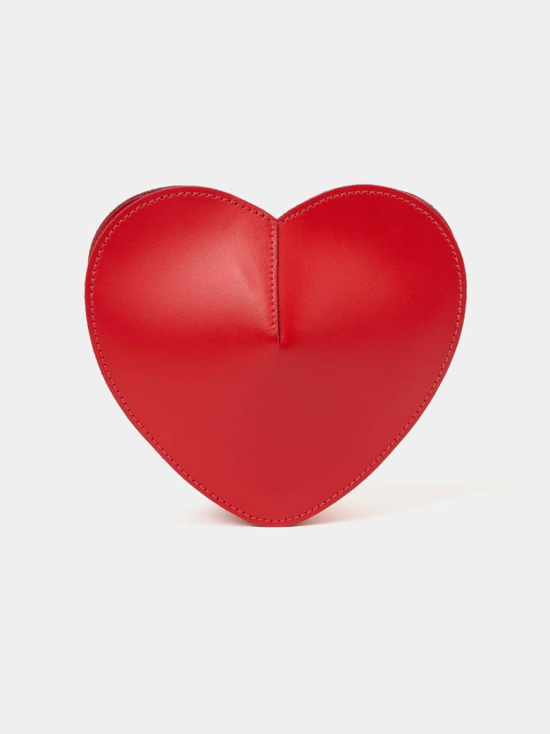 Crossbody Cambridge Satchel Women The Heart Bag - Love Hearts Red