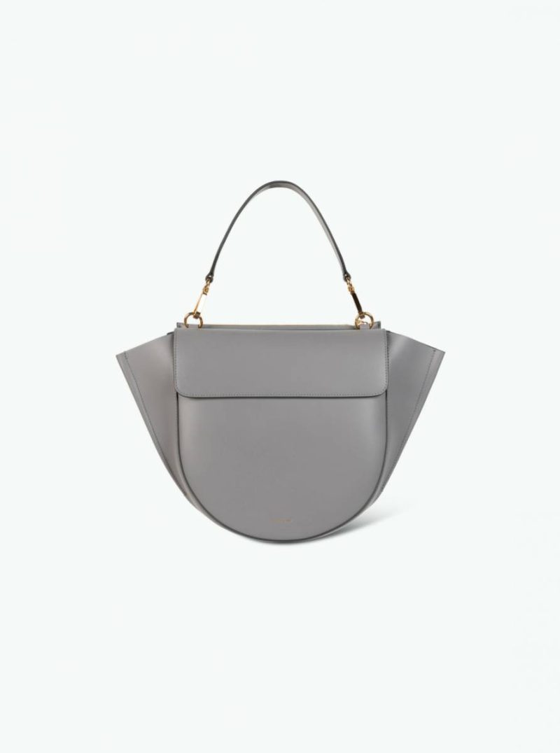 Hortensia Bag Medium - Concrete Wandler Top Handle Bags Concrete Women