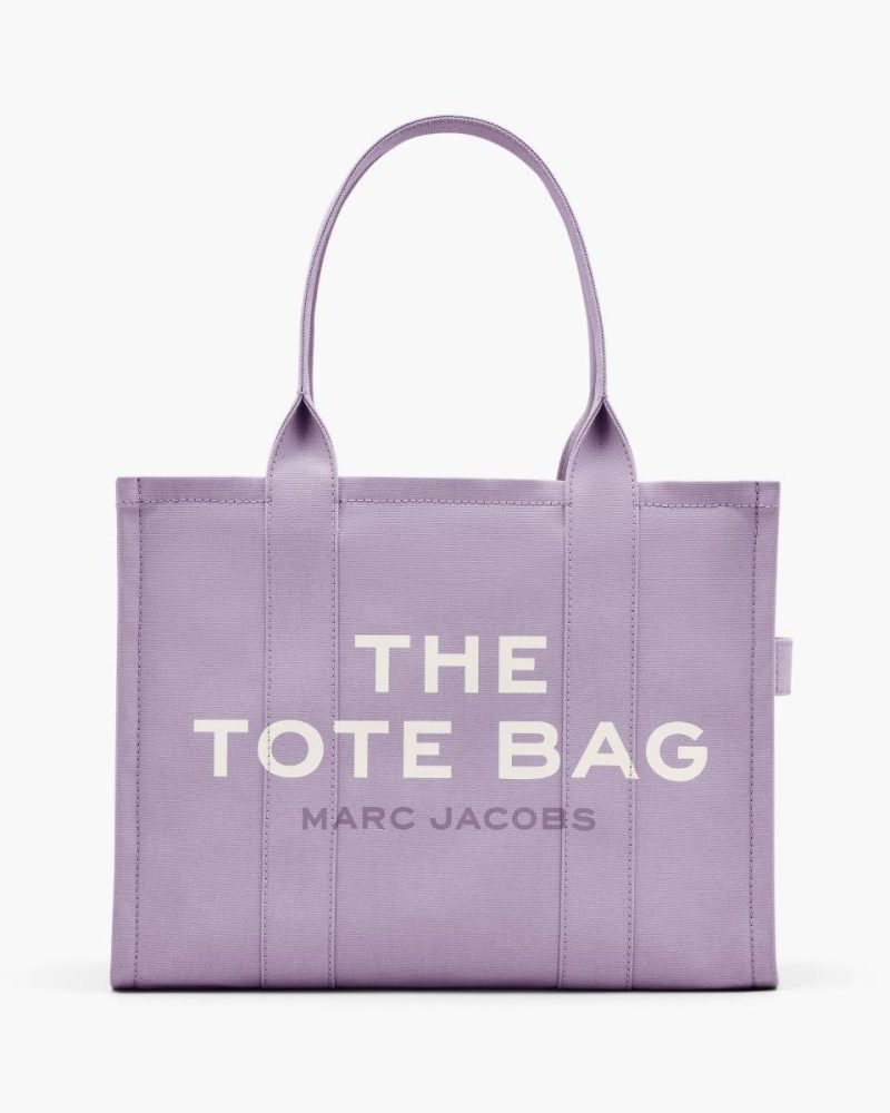 Lilac The Tote Bag Women The Canvas Large Tote Bag Marc Jacobs