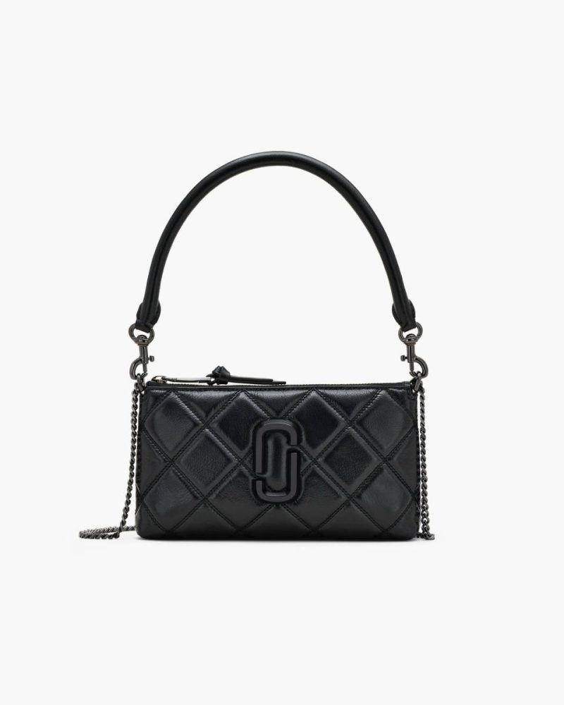 Marc Jacobs The Quilted Snapshot Pochette Women Black The Dual Bag