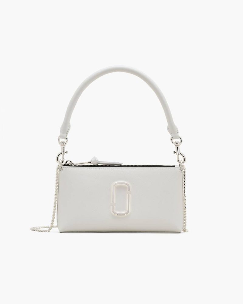 Marc Jacobs White The Dual Bag Women The Snapshot Dtm Pochette