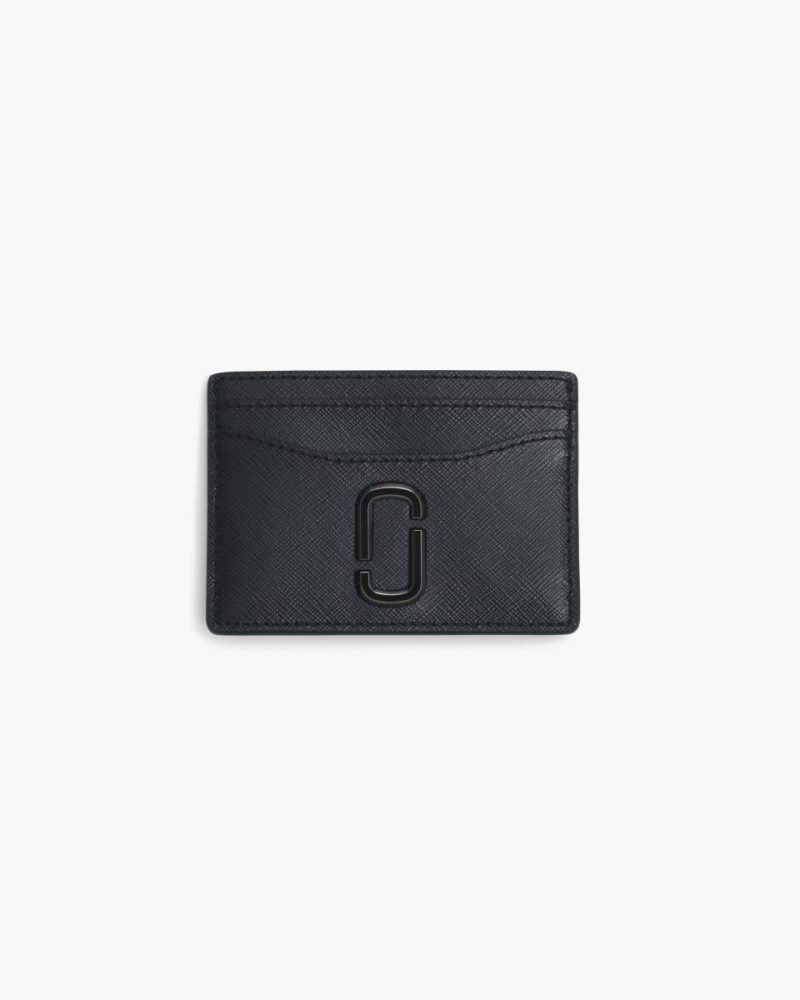 Marc Jacobs Women Small Small Leather Goods The Utility Snapshot Dtm Card Case Black