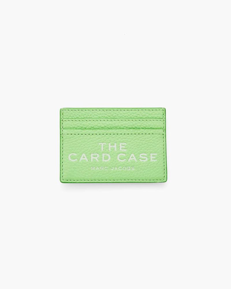 Small Small Leather Goods The Leather Card Case Peppermint Women Marc Jacobs