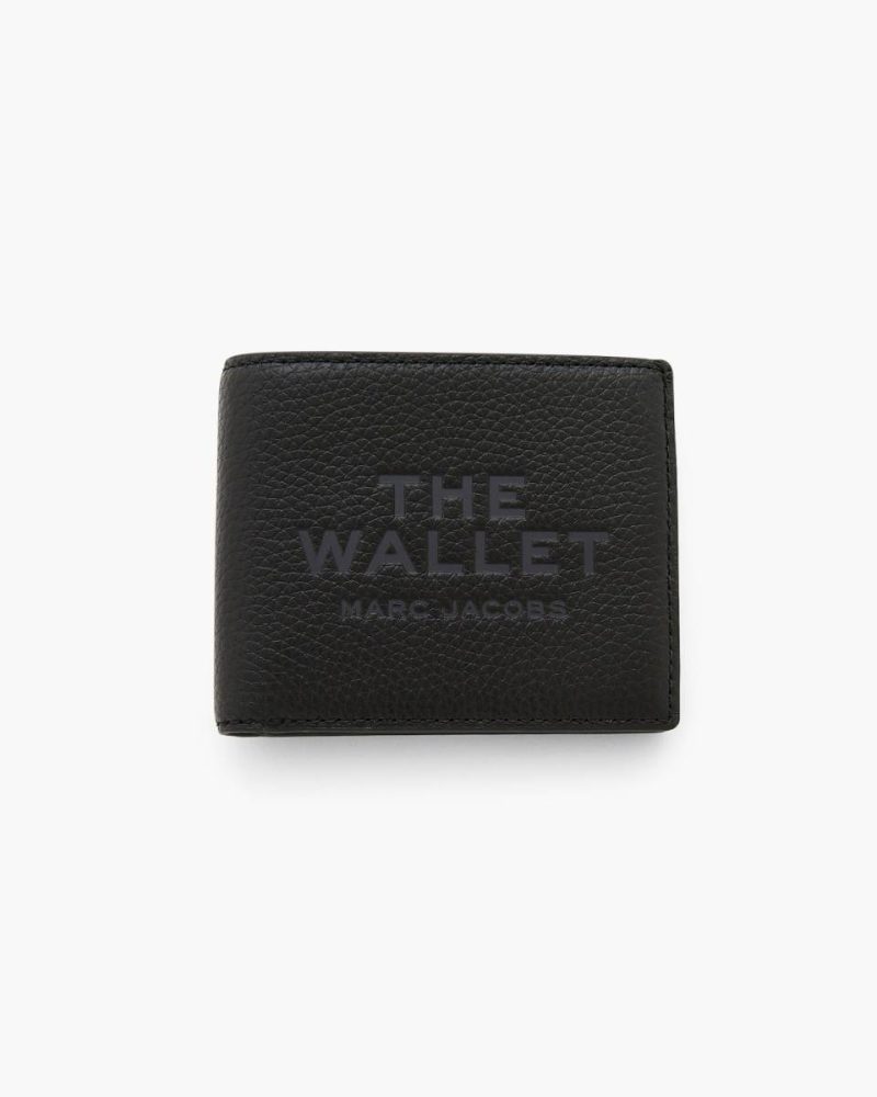 Small Small Leather Goods Women Black Marc Jacobs The Leather Billfold Wallet