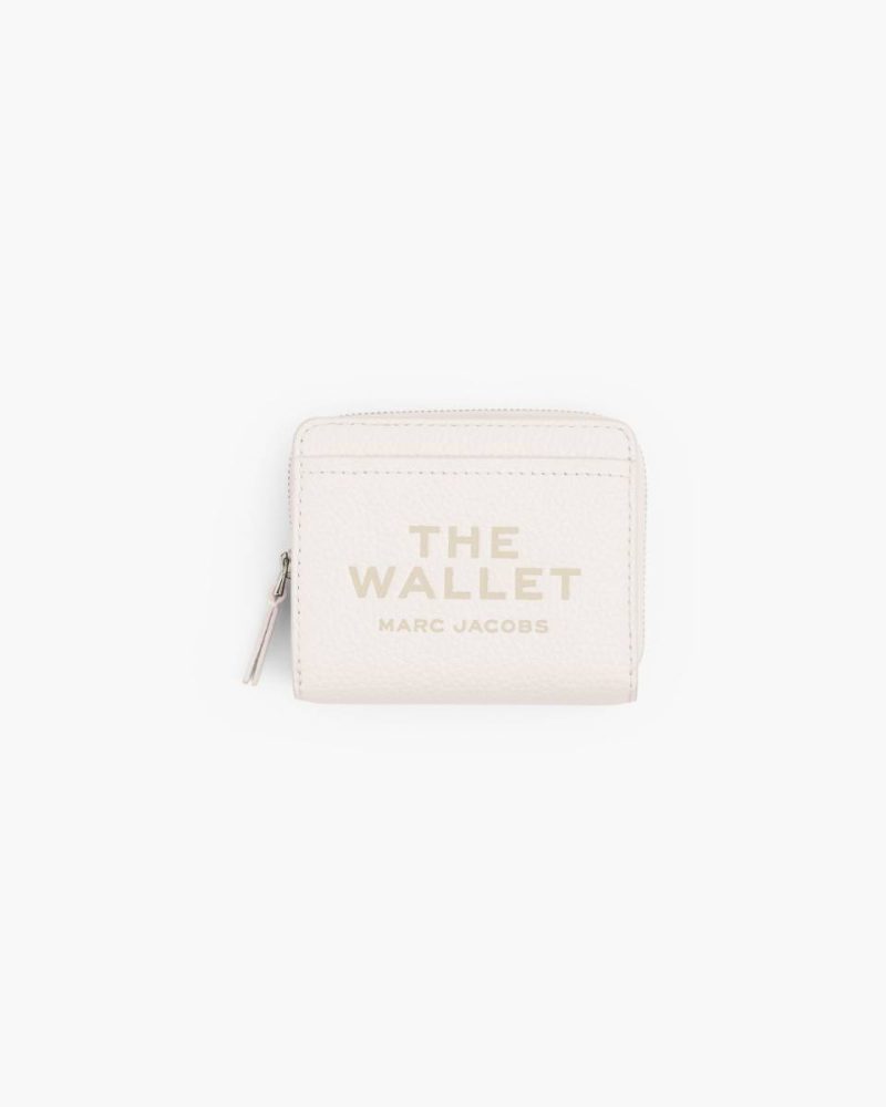 The Leather Mini Compact Wallet Women Cotton Marc Jacobs Small Small Leather Goods