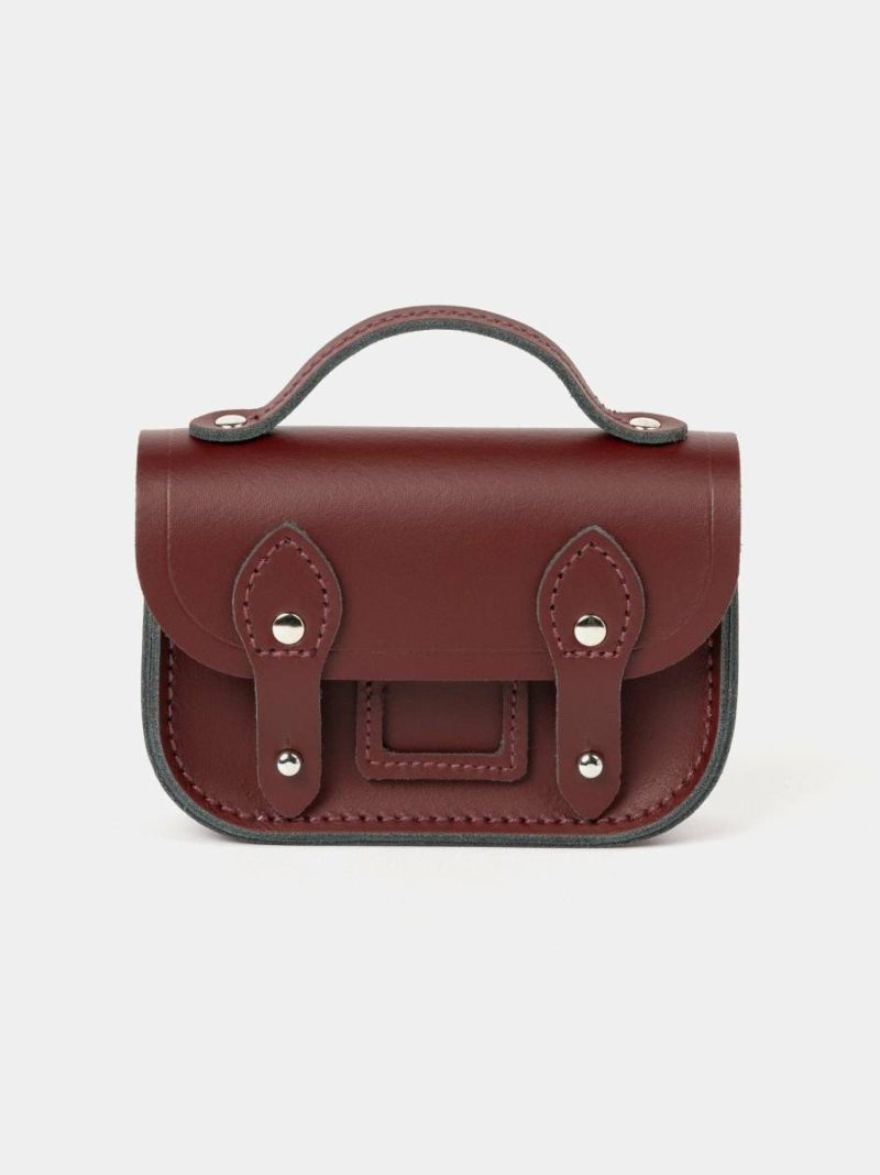 The Micro Satchel - Oxblood Cambridge Satchel Satchels Women