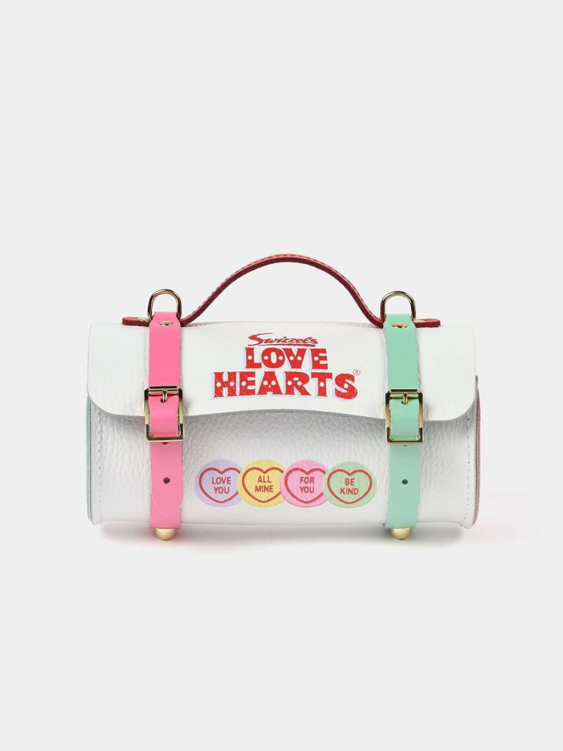 The Micro-Wide Bowls Bag- Love Hearts Sugar Celtic Grain Crossbody Women Cambridge Satchel