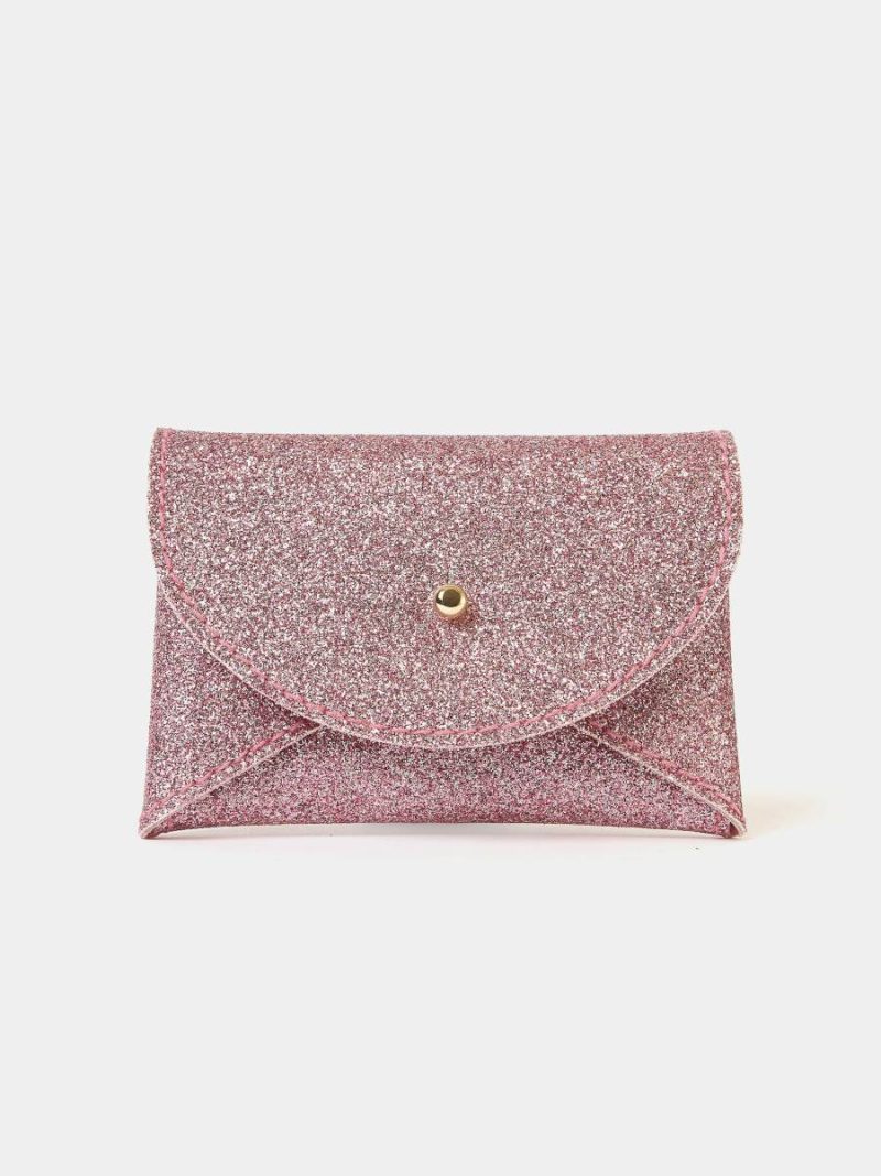 The Mini Purse - Popular Pink Celtic With Pink Glitter Cambridge Satchel Women Crossbody