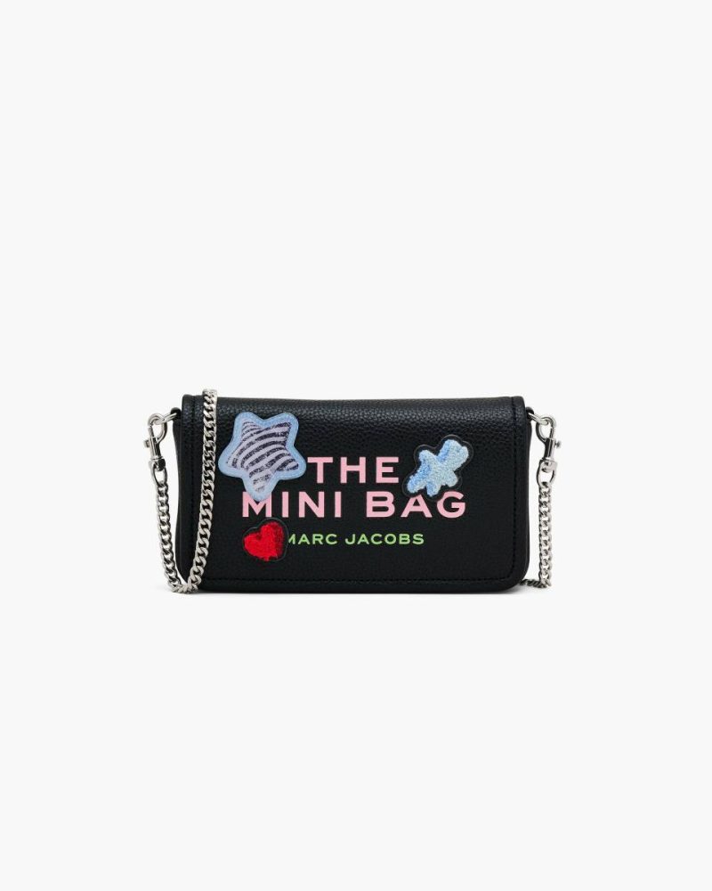 The Sticker Patch Mini Bag Marc Jacobs Women Mini Bags Black Multi