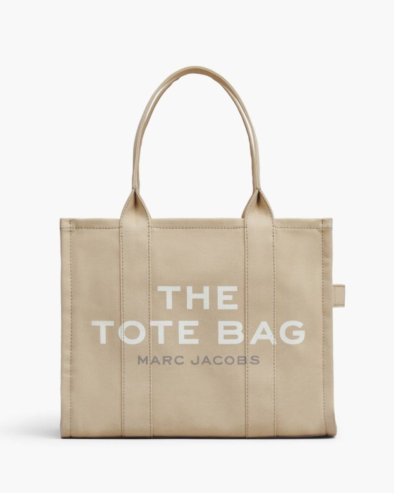 The Tote Bag The Canvas Large Tote Bag Women Marc Jacobs Beige