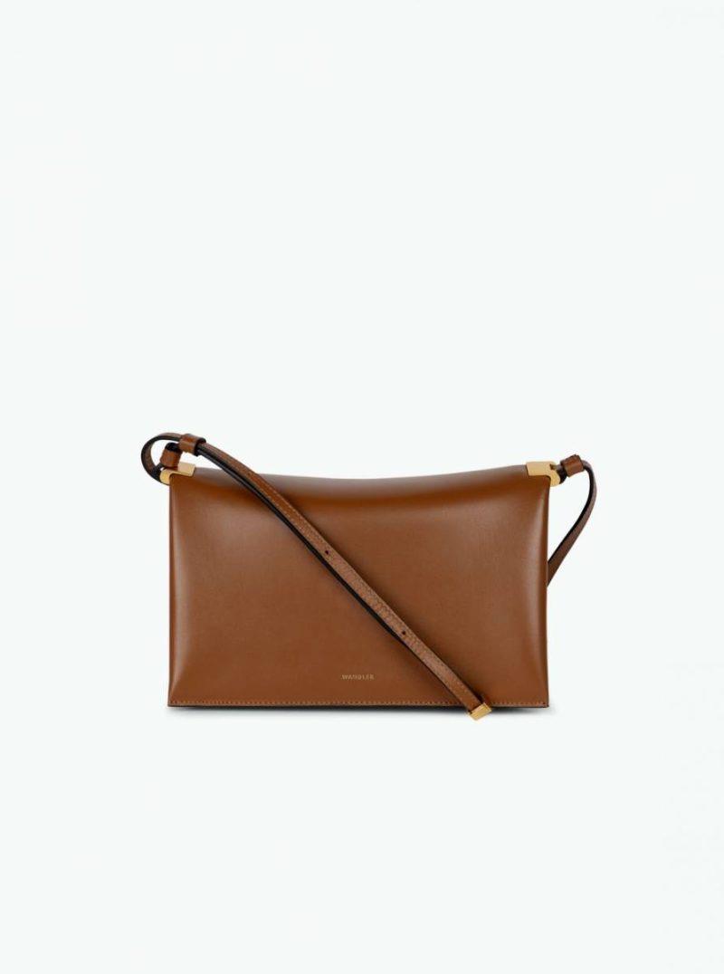 Uma Baguette - Tan Wandler Tan Crossbody Bags Women