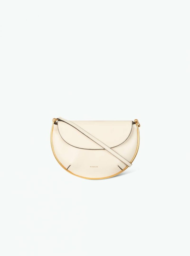Wandler Kate Mini Crossbody - Ivory Crossbody Bags Women Ivory