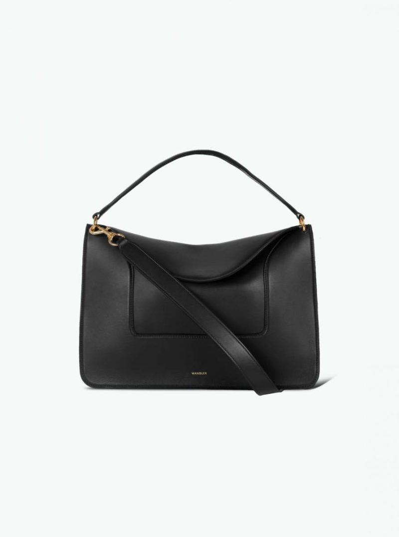 Women Penelope Bag Big - Black Black Crossbody Bags Wandler