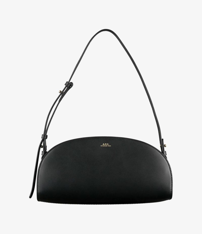 Black Crossbody Bags Demi-Lune Shoulder Bag A.p.c. Women