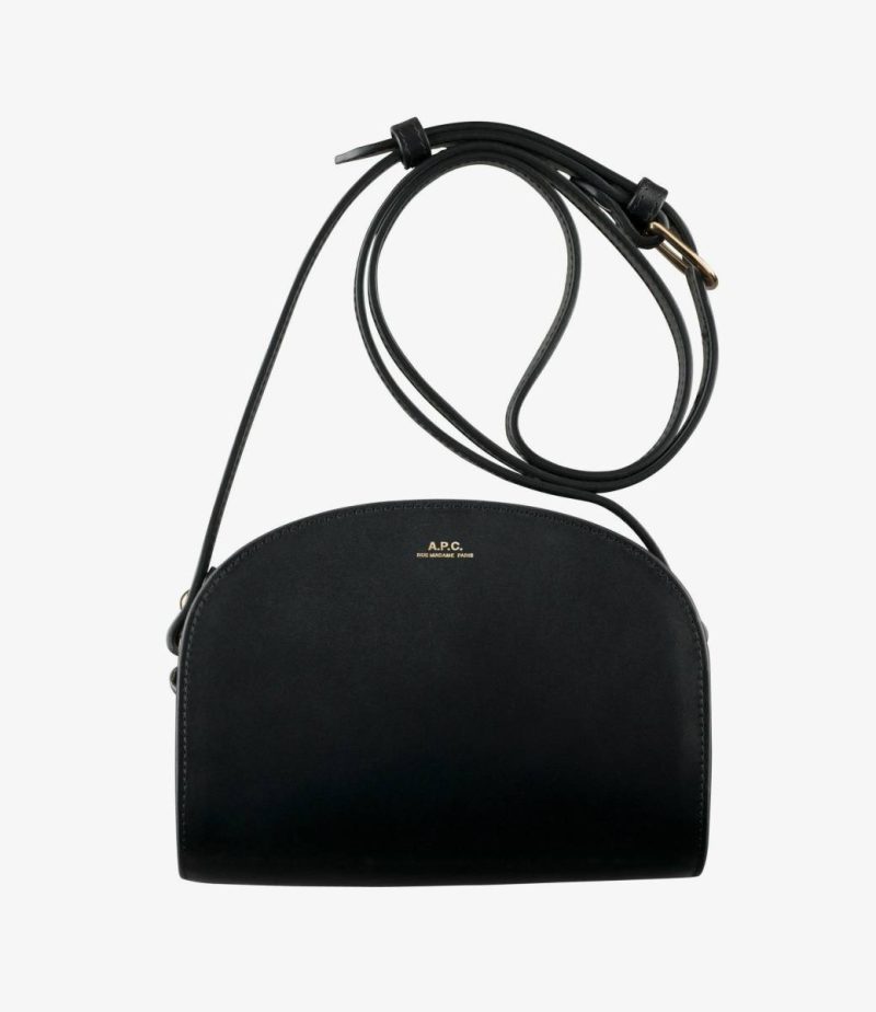 Black Demi-Lune Mini Bag A.p.c. Women Shoulder Bags
