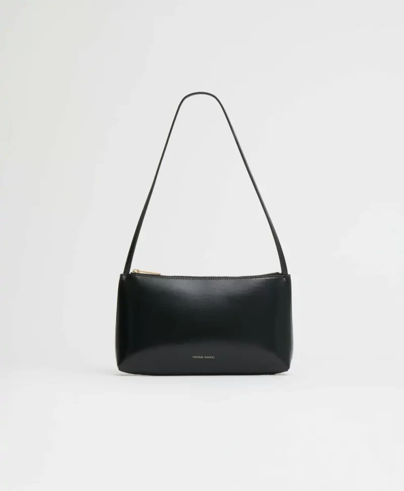 Black/Flamma Mansur Gavriel Women Mini Bags Gaia Shoulder Bag