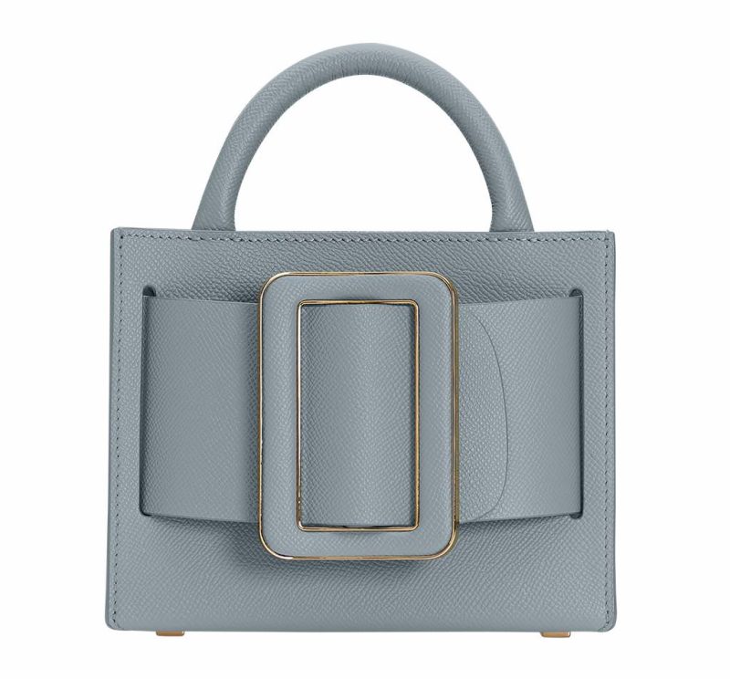Boyy Bobby 18, Epsom Cross Body Women Ice Grey