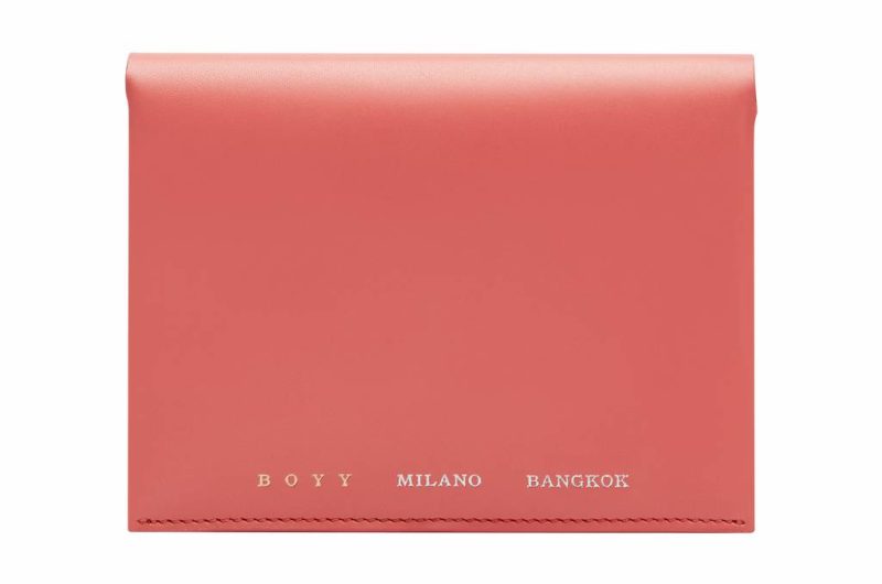 Boyy Coral Women Duplé Passport Case Duplé Passport Case