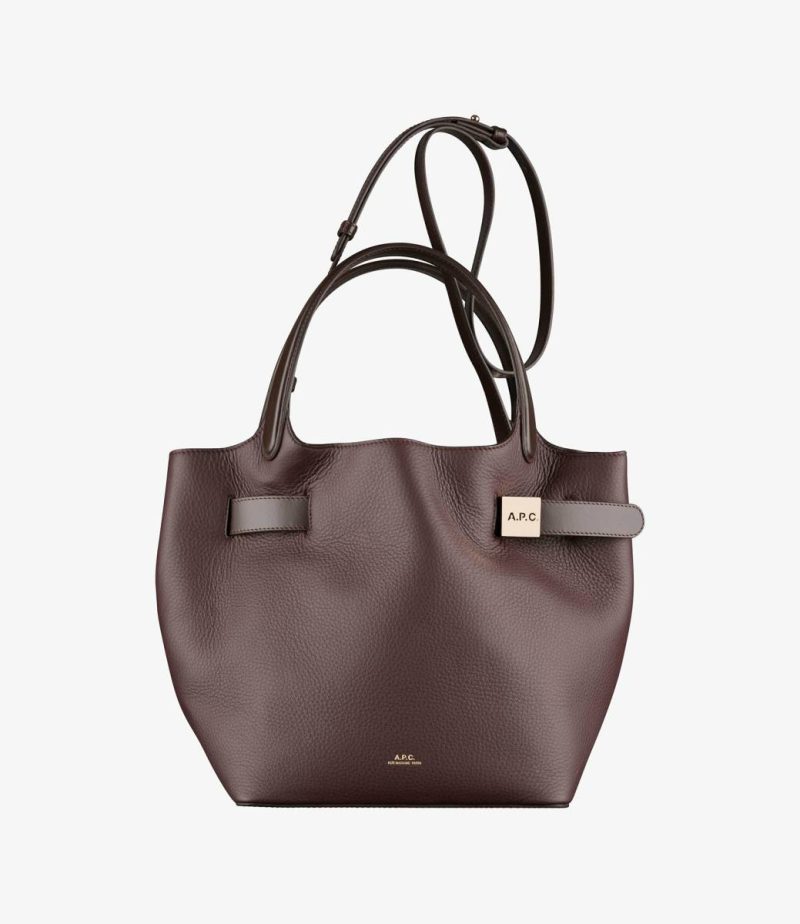 Crossbody Bags A.p.c. Daria Bag Burgundy Women