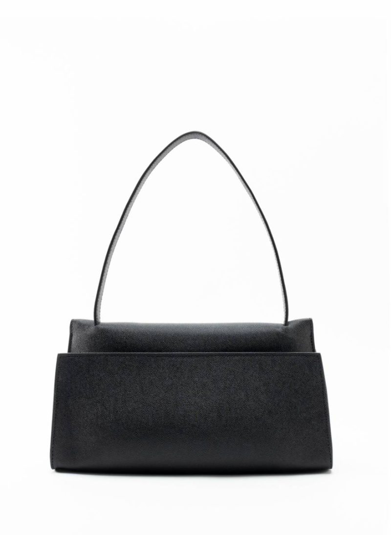Elleme Women Long Papillon Caviar Leather Black Papillon Black