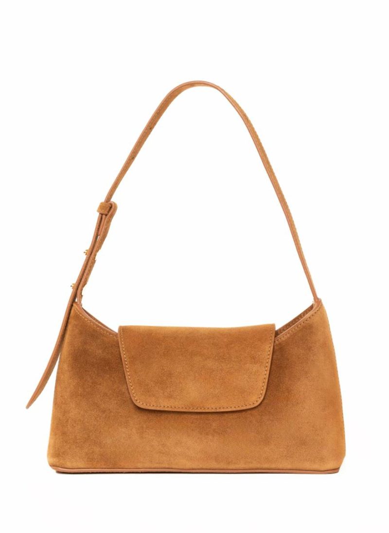 Envelope Women Envelope Suede Cognac Default Title Elleme
