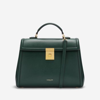 Forest Green Smooth Crossbody Bags Demellier Women The Midi Paris