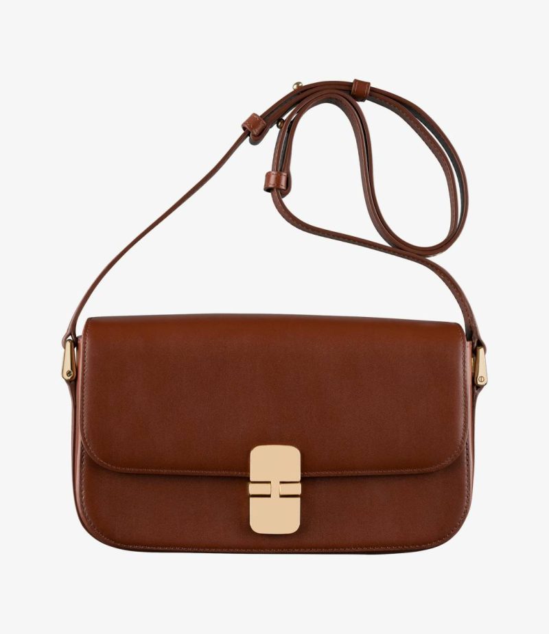 Grace Shoulder Bag Shoulder Bags A.p.c. Hazelnut Women