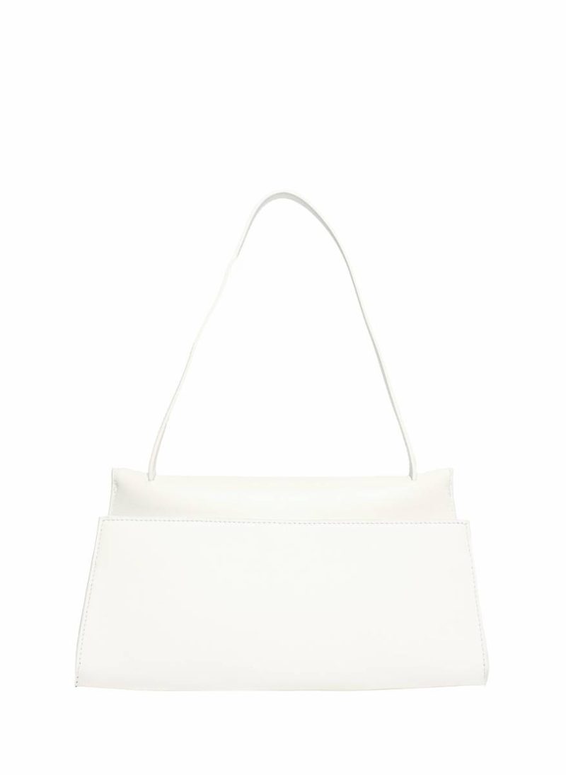 Long Papillon Leather White Elleme White Papillon Women