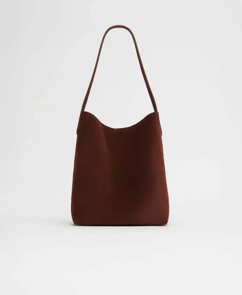 Mansur Gavriel Totes Chocolate Suede Women Everyday Cabas
