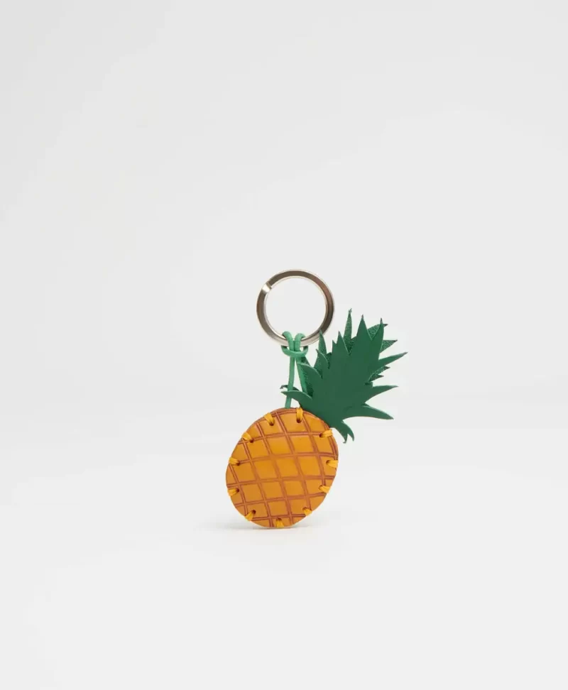 Mansur Gavriel Women Pineapple Small Wallets Pineapple Keyring