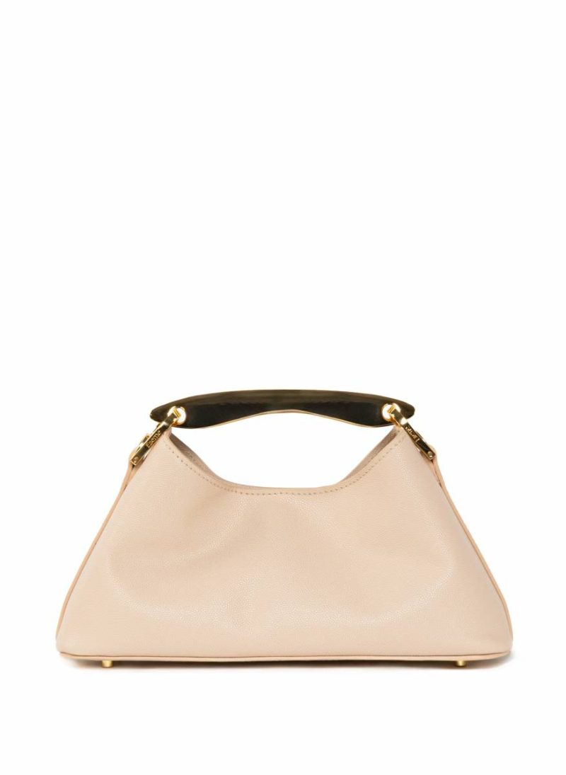Mini Boomerang Caviar Leather Nude Boomerang Elleme Nude Women