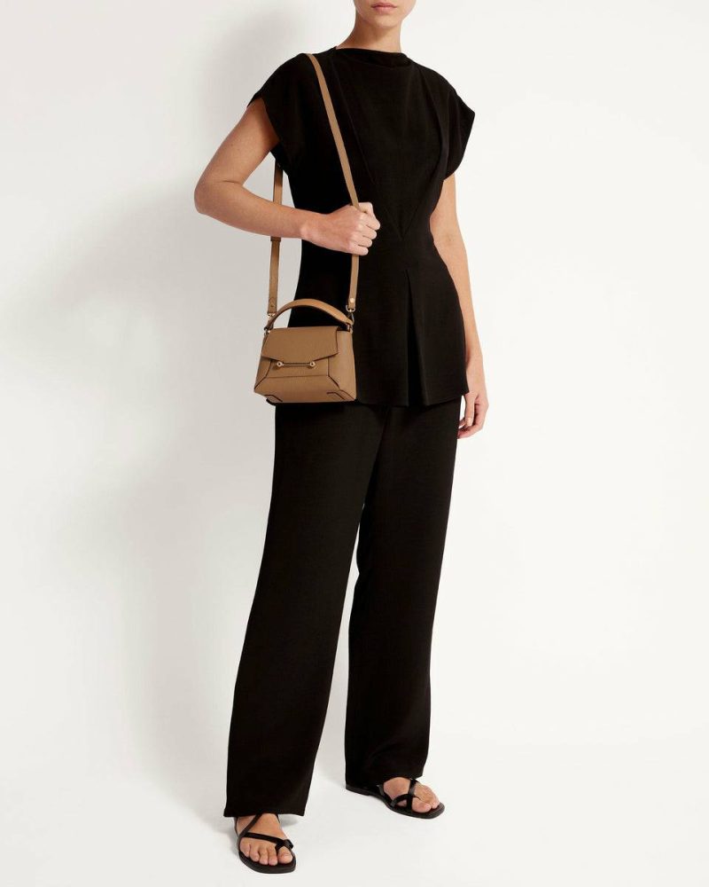 Mosaic Nano Strathberry Crossbody Bags Caramel Women