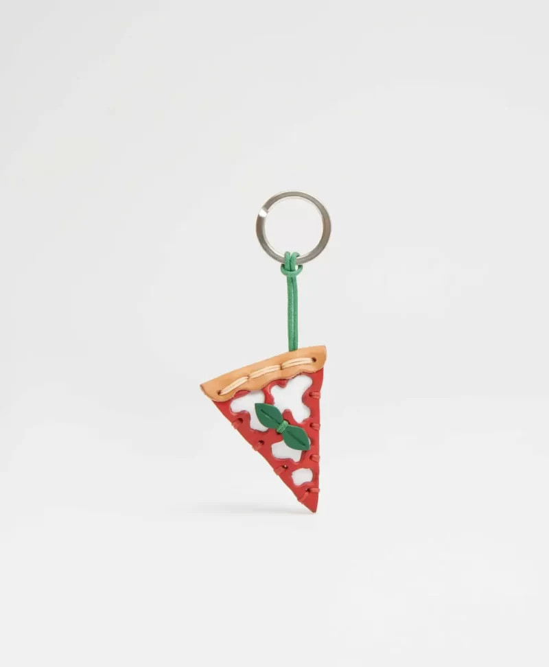 Pizza Small Wallets Women Mansur Gavriel Pizza Keyring
