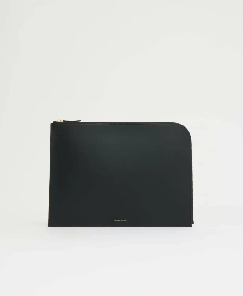 Pouches And Cases Women Black/Royal Mansur Gavriel Computer Zip Case