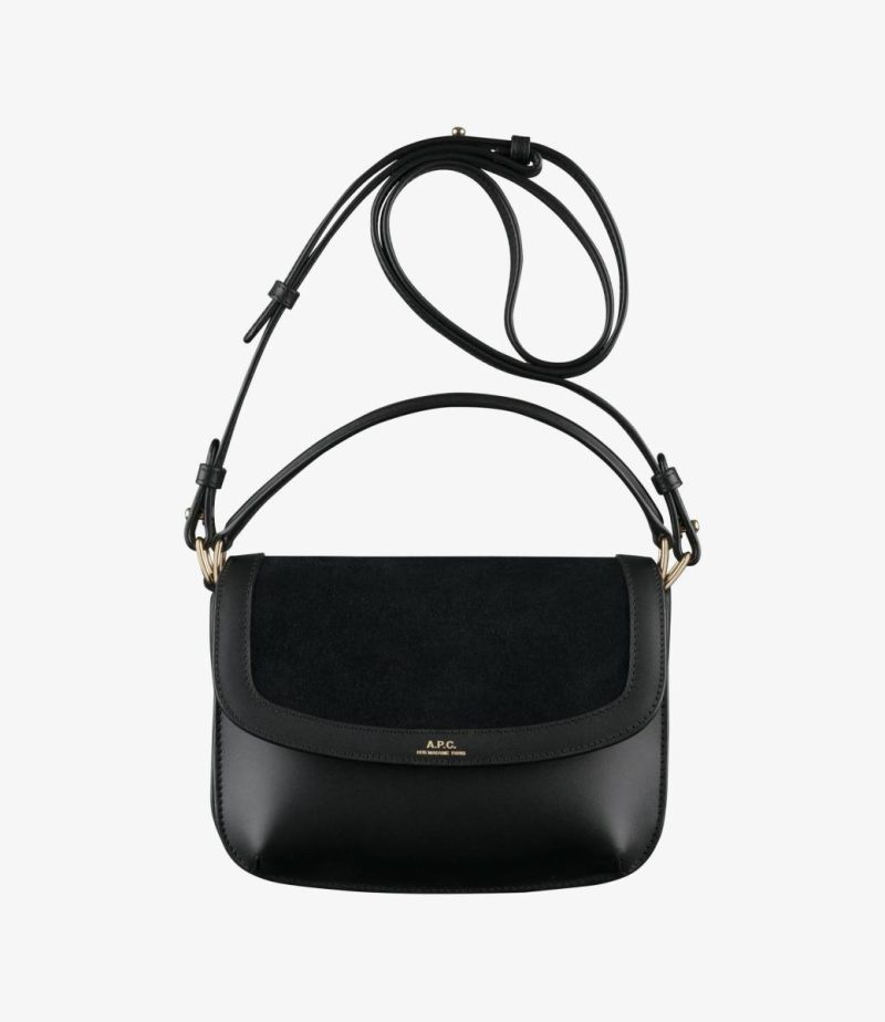 Shoulder Bags Women A.p.c. Sarah Shoulder Mini Bag Black