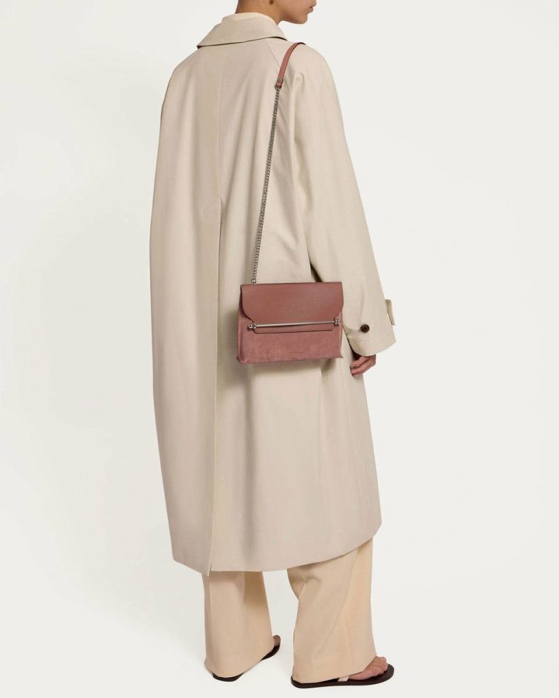 Suede Sienna/Dusty Pink Strathberry Small & Mini Bags Women Stylist
