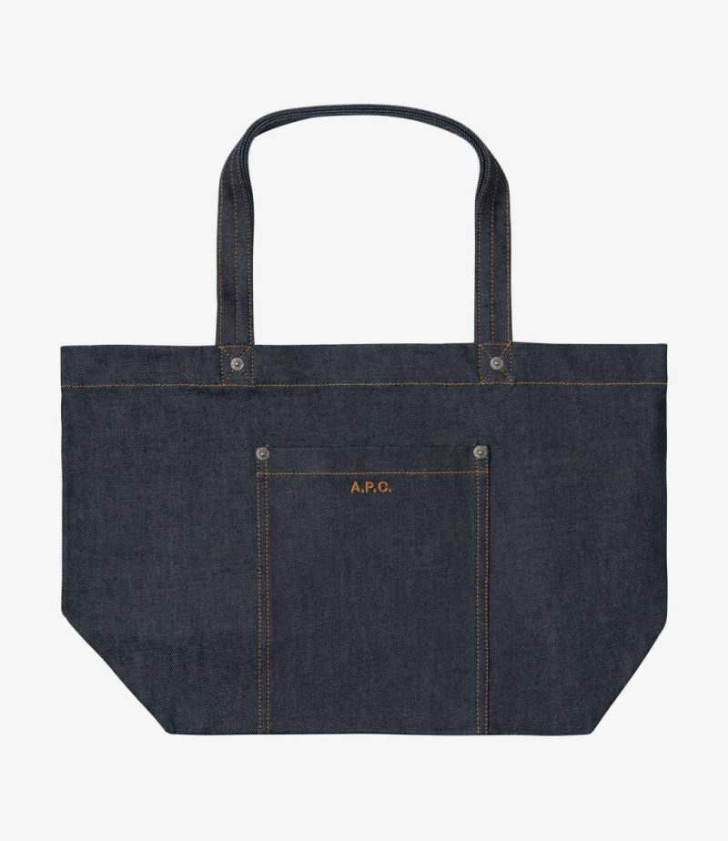 Tote Bags Men Indigo Thais Tote Bag A.p.c.