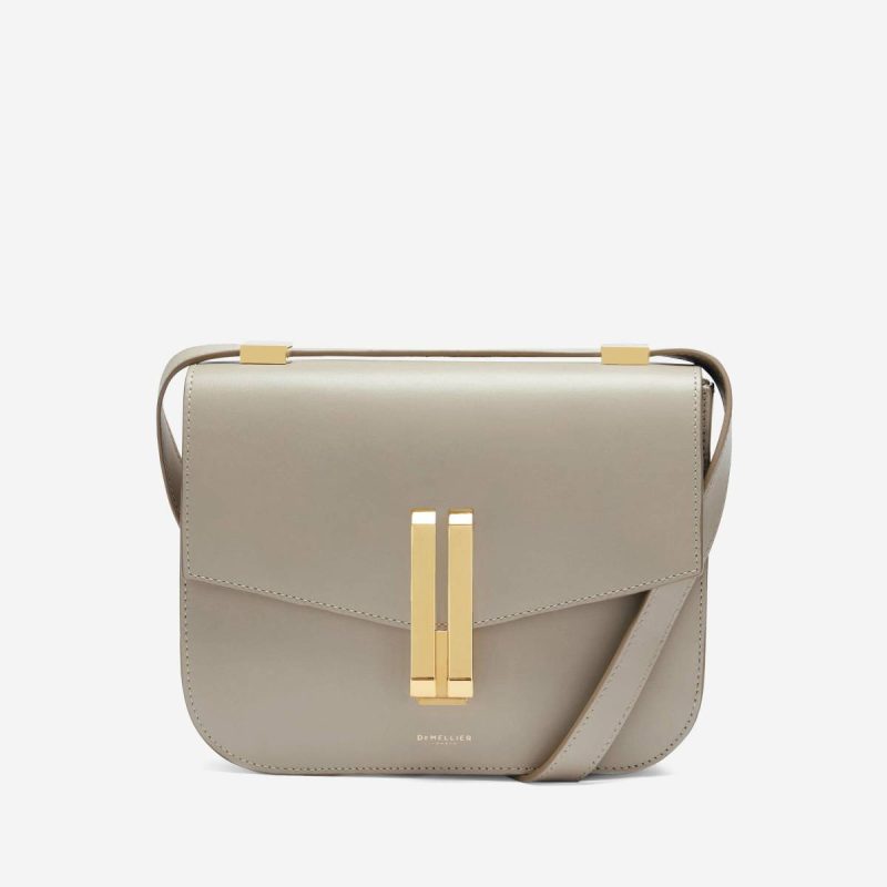 Women The Vancouver Demellier Crossbody Bags Taupe Smooth